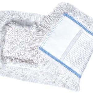 Wischmopbezug weiß aus Baumwolle-Polyester-Mischgewebe für Gewerbe
